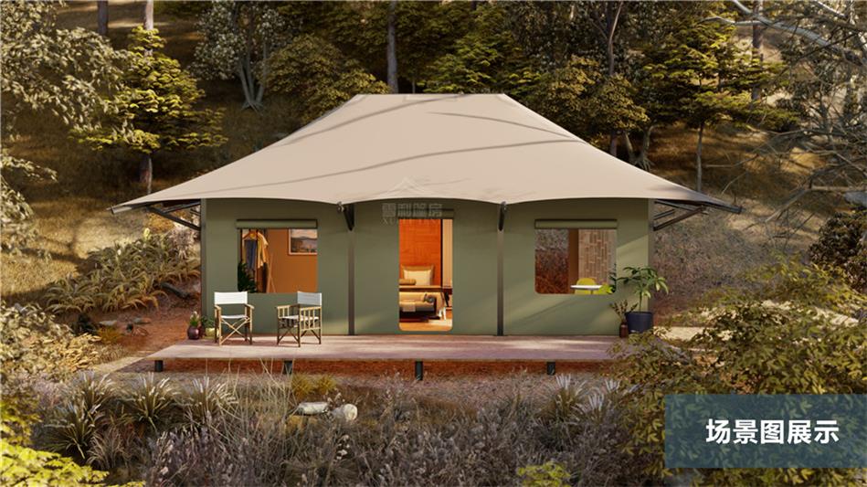 游牧文明遇见现代设计：解码武邑县露营酒店帐篷的建筑哲学